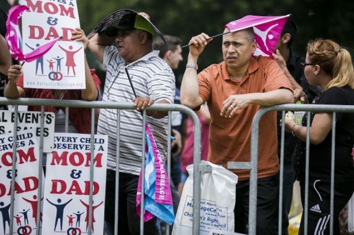 В США прошел марш протеста против однополых браков
