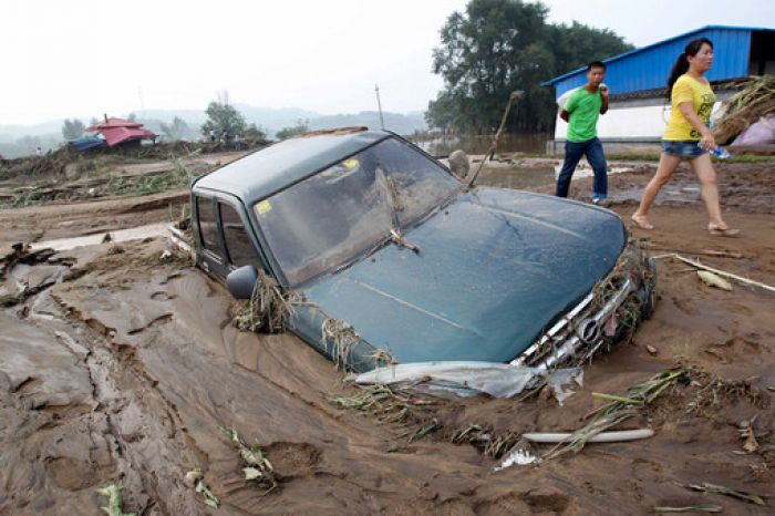 Свыше 700 тыс. человек пострадали от наводнений на востоке Китая