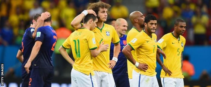 Голландцы разгромили бразильцев в матче за "бронзу" ЧМ-2014