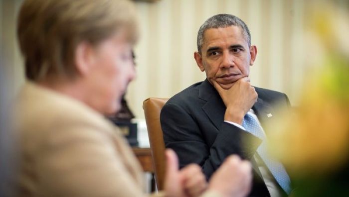 Меркель и Обама впервые обсудили шпионский скандал