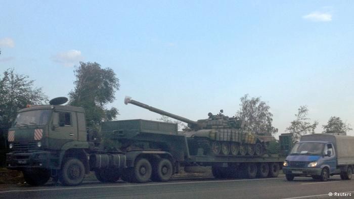 Журналисты сообщают о вторжении на Украину российской военной автоколонны