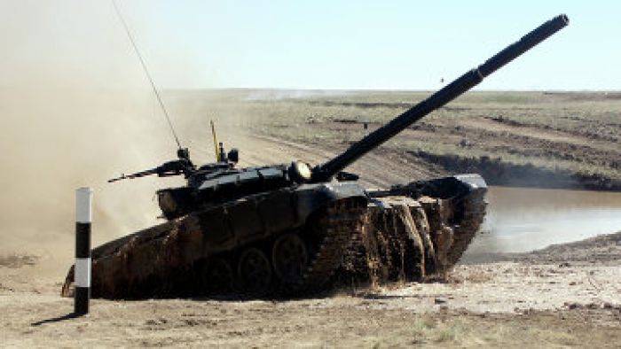 Казахстанцы заняли третье место на ЧМ по танковому биатлону