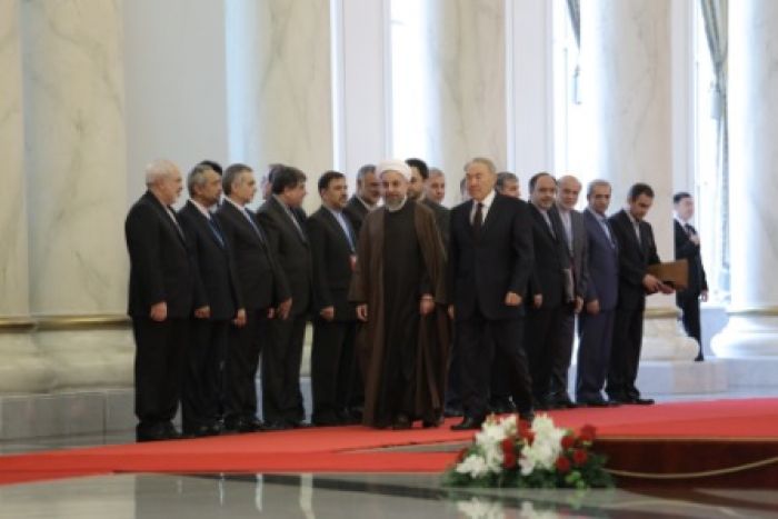 Президент Ирана находится с государственным визитом в Астане