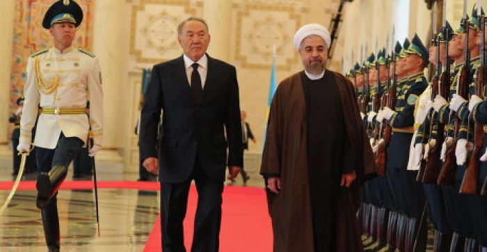 Назарбаев: Казахстан рассматривает Иран в качестве мирного соседа на Каспии