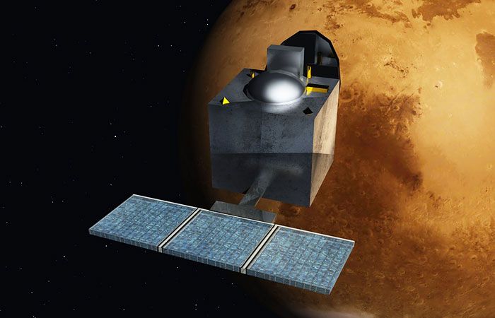Индия с первой попытки вывела спутник на орбиту Марса