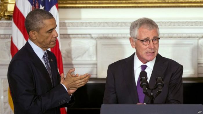 Обама объявил об отставке главы Пентагона Чака Хейгела