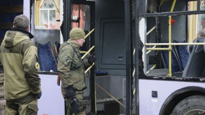 ООН требует расследовать обстрел троллейбуса в Донецке