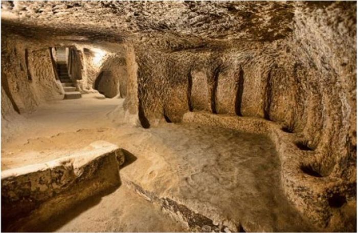 В Турции нашли огромный подземный город