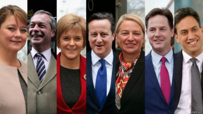 Лидеры британских партий сошлись в главных предвыборных дебатах
