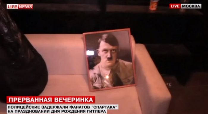 Вечеринку в честь дня рождения Гитлера разогнали в Москве
