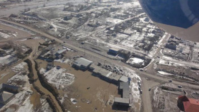 Ситуация с паводком стабилизировалась в 7 районах Карагандинской области