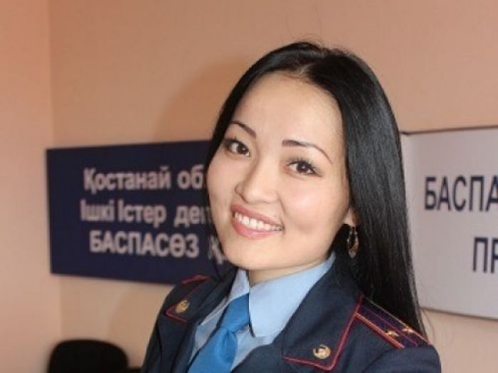 В Казахстане выбрали самую красивую сотрудницу полиции 