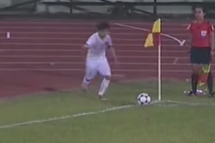 Вьетнамская футболистка дважды забила ударом с углового (+Видео)