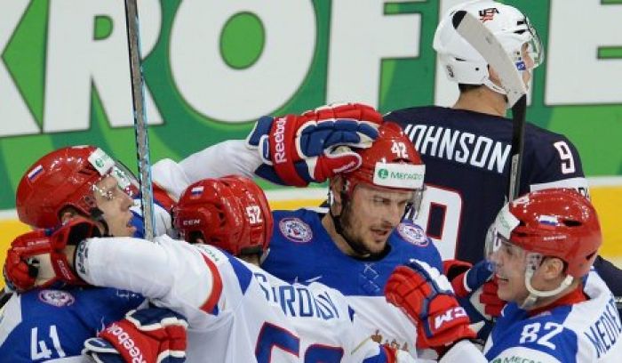 Россия обыграла американцев в полуфинале ЧМ по хоккею