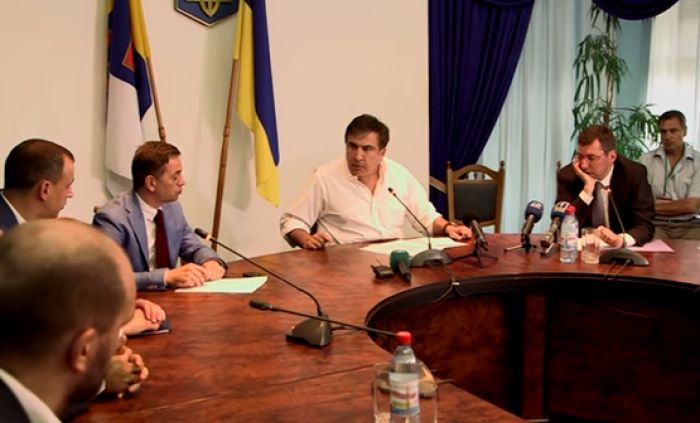 Саакашвили устроил разнос прокурорам Одесcкой области (+Видео)