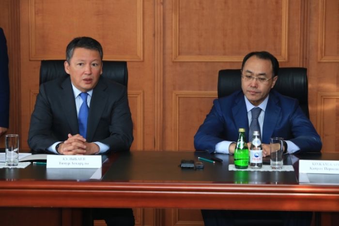 Тимур Кулибаев и Кайрат Кожамжаров подписали соглашение