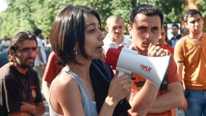 Участники акции протеста в Ереване предъявили требования властям