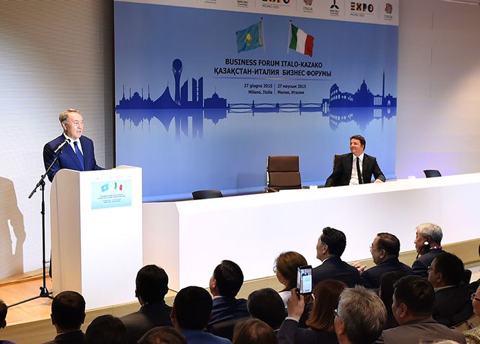 Казахстан и Италия заключили соглашений на 500 млн долларов