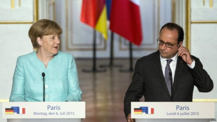Меркель и Олланд: дверь для Греции все еще открыта
