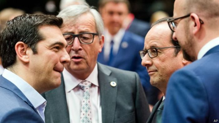 Переговоры лидеров ЕС с Ципрасом завершены: Греция осталась в зоне евро