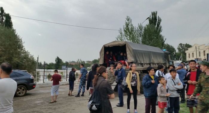 Население эвакуируют из-за угрозы селя в районе реки Талгар