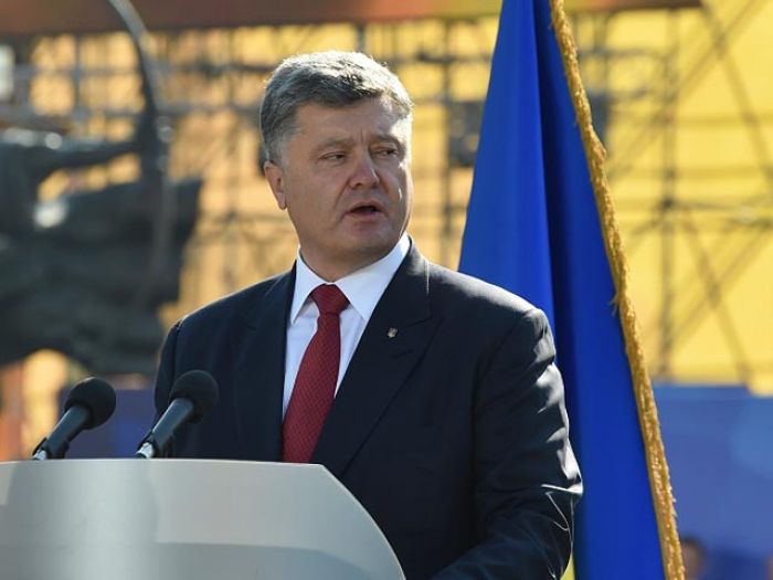 Порошенко в День независимости Украины посвятил речь "агрессии" РФ
