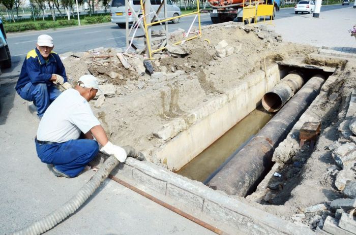 Неделю не будет горячей воды