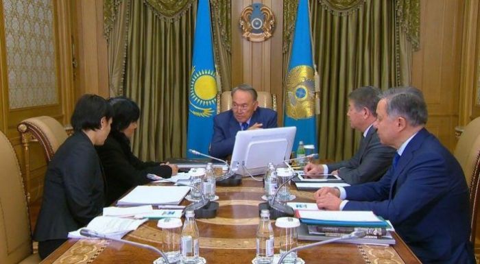 Есимов доложил Назарбаеву о ходе строительства объектов EXPO-2017