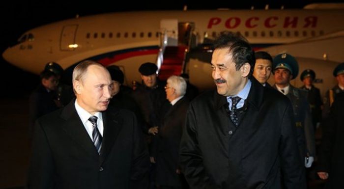 Владимир Путин прибыл в Казахстан