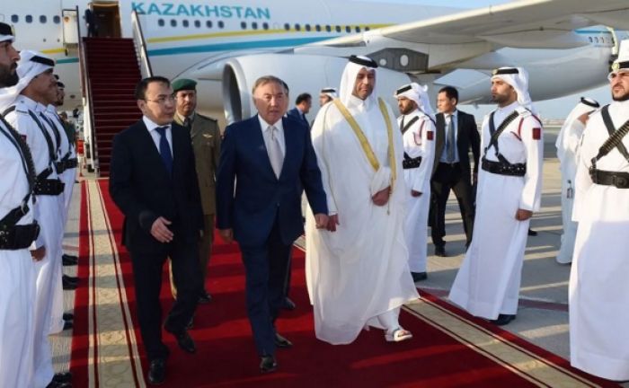 Назарбаев прибыл с официальным визитом в Катар