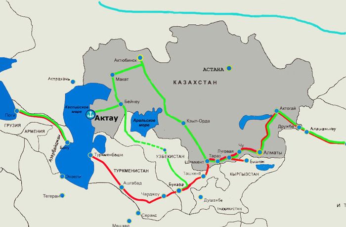 ​РК ожидает рост грузооборота через Каспий из-за отношений РФ и Турции