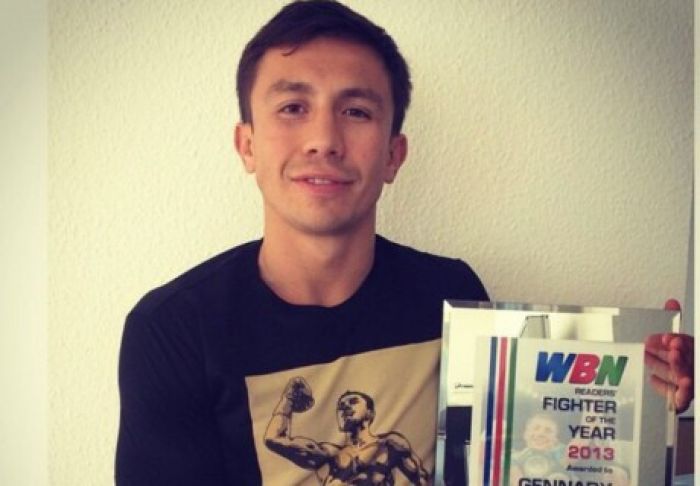 Головкин в третий раз подряд выиграл награду "Боксер года" от WBN