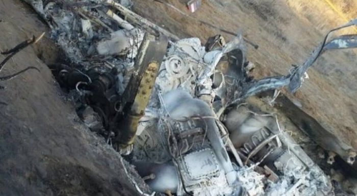 Упавший в Жамбылской области вертолет принадлежит полиции
