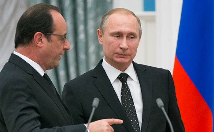 Олланд потребовал у России прекратить поддержку властей Сирии