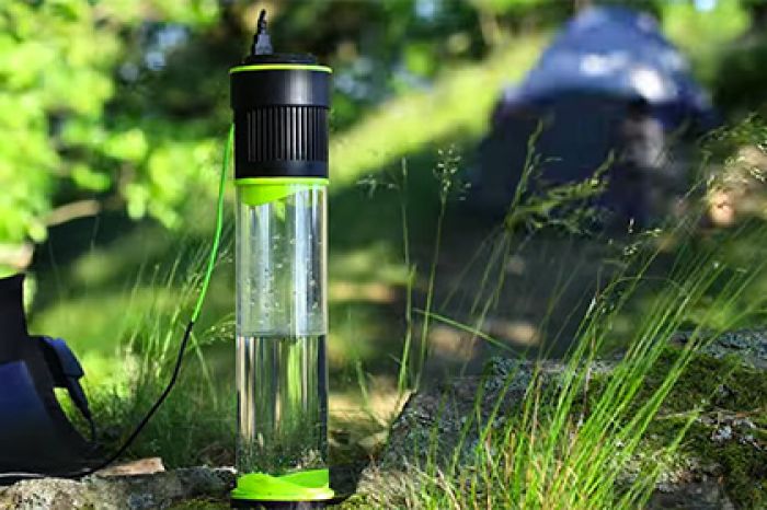 Бутылка для получения воды из воздуха выставлена на продажу