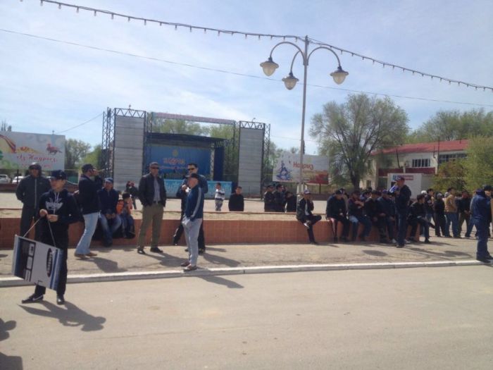 24 апреля митинг против изменений в Земельном кодексе прошел и в Кульсары