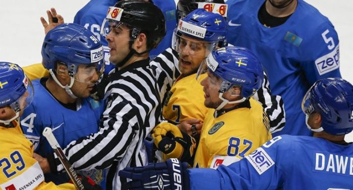 ​Швеция разгромила Казахстан на хоккейном ЧМ 