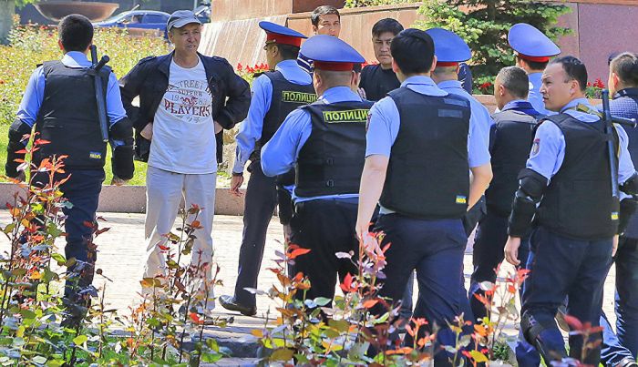 Несостоявшийся митинг в Алматы