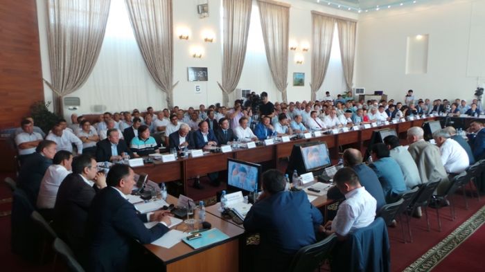 Встреча членов Комиссии по земельной реформе с общественностью Атырауской области