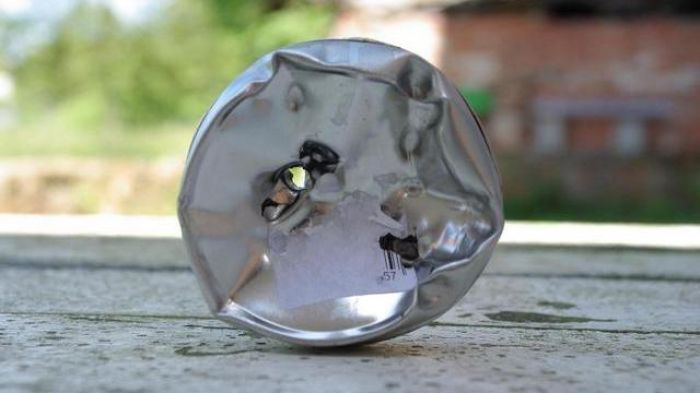 Пьяный тир во дворе