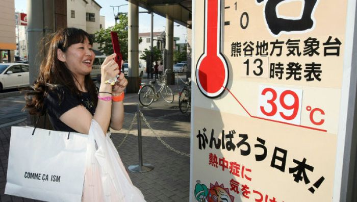 В Японии за неделю из-за жары госпитализировали более 5,5 тысяч человек