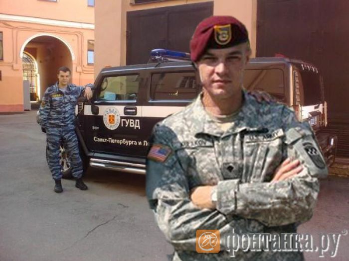 ФСБ разглядела в петербургском полицейском американского десантника