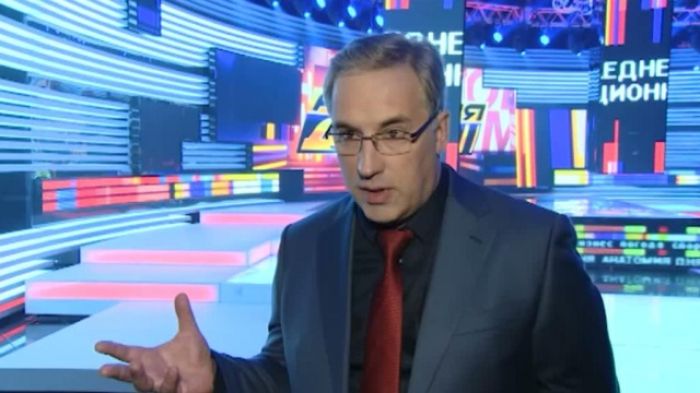 В ​Союзе журналистов России осудили выходку ведущего НТВ Андрея Норкина