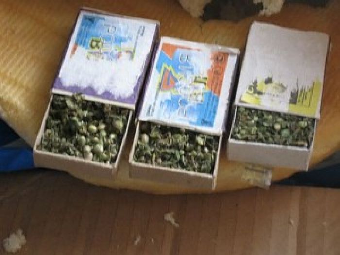 сколько грамм марихуаны в спичечном коробке