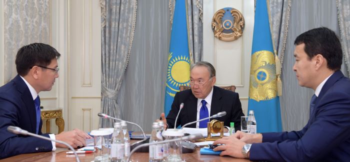 Президент встретился с главой Казатомпрома