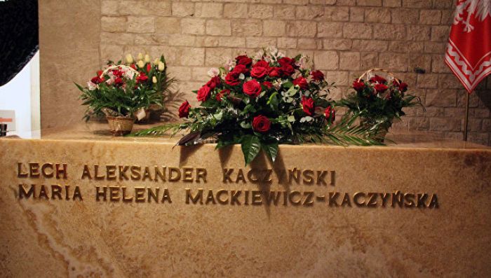 Тела президента Польши Качиньского и его супруги эксгумированы в Кракове