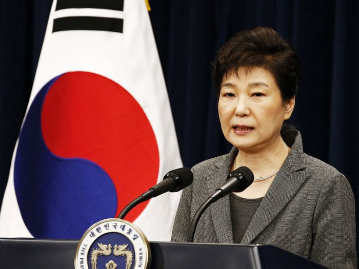 Президент Южной Кореи в обращении к нации назвала условие своей отставки