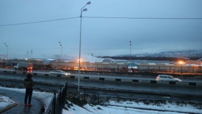 ​Рынок "Байсат" полыхал в Алматы