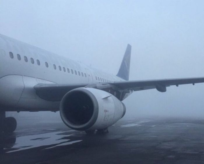 В аэропорту Алматы задерживаются десятки рейсов 