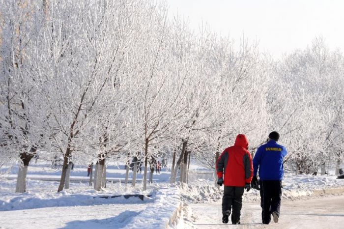 В январе казахстанцев ждет три волны похолодания 
